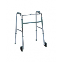 Caminador con ruedas sencillo