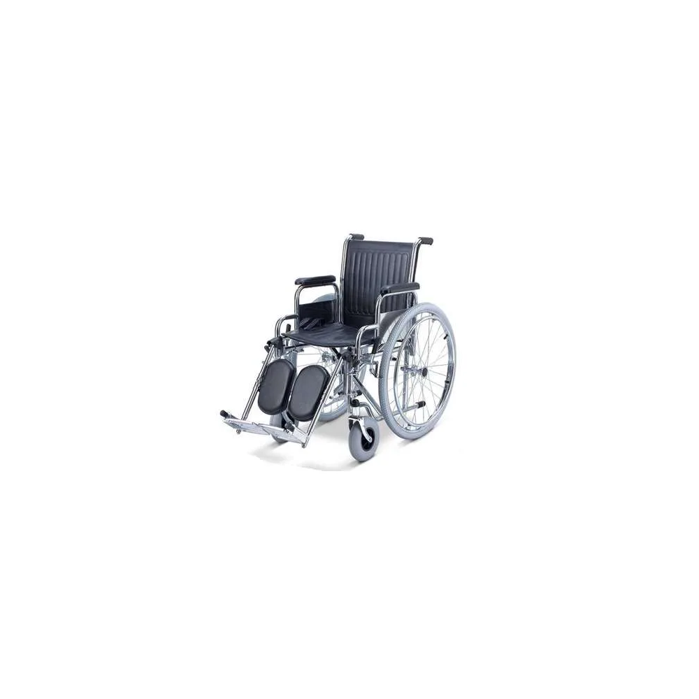 Silla de rueda de paseo con pies elevables