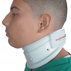 Collar semirrígido graduable