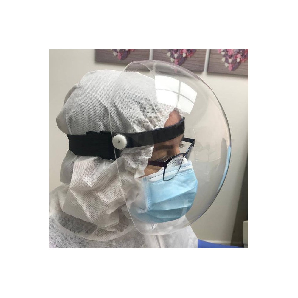 Visor tipo burbuja