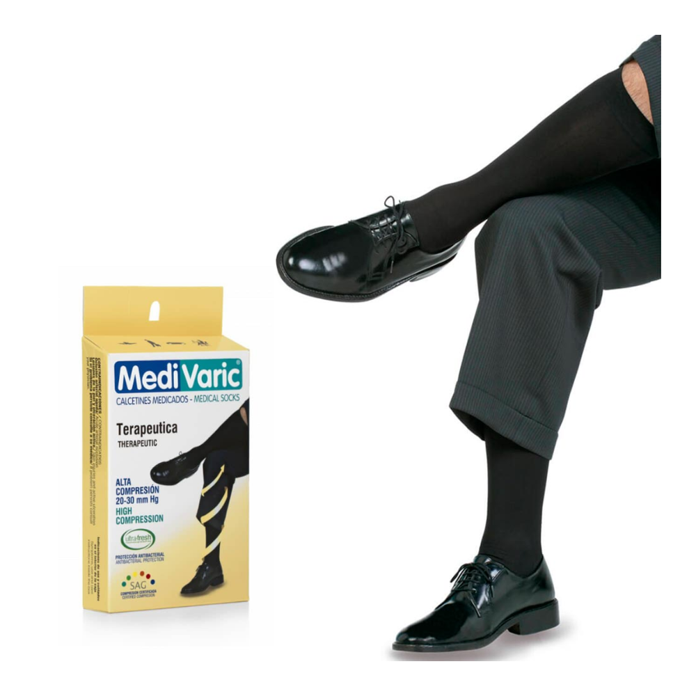 Medias antivarice para hombre 20-30mmHG